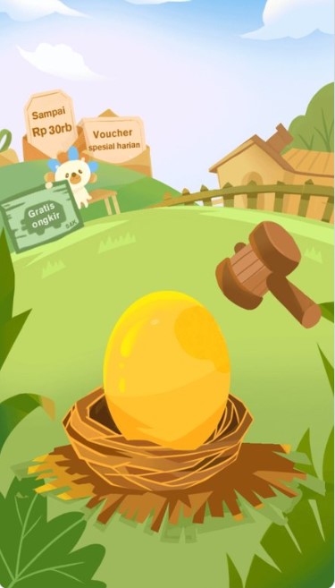 Voucher Lucky Egg Lazada