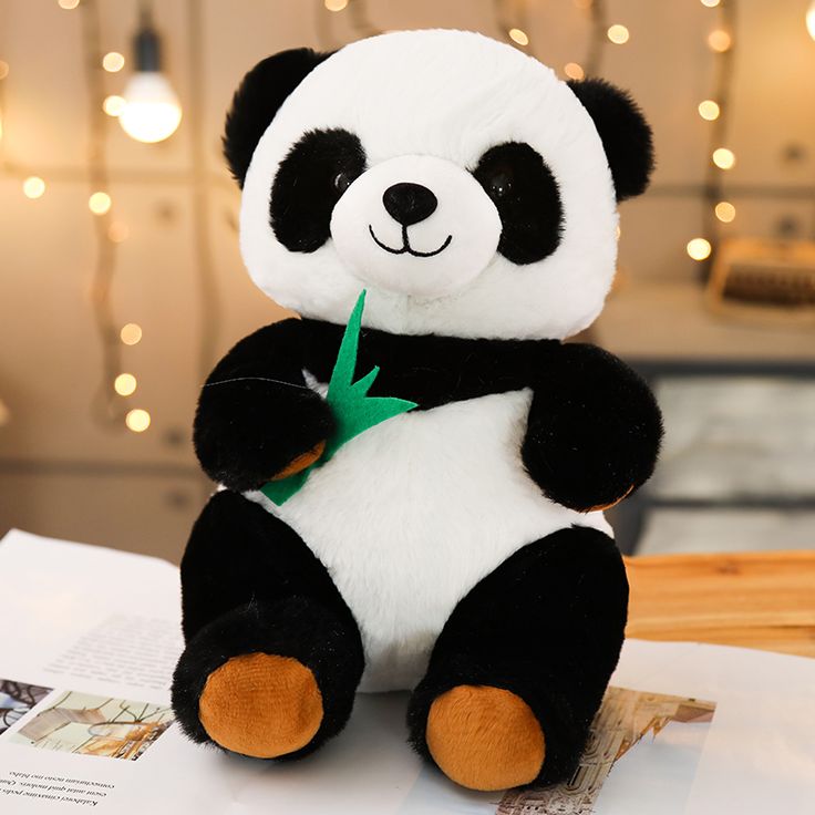 wallpaper boneka bayi panda lucu