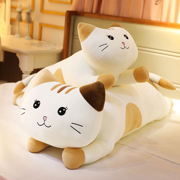 wallpaper boneka kucing panjang aesthetic