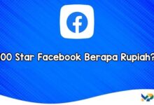 100 Star Facebook Berapa Rupiah