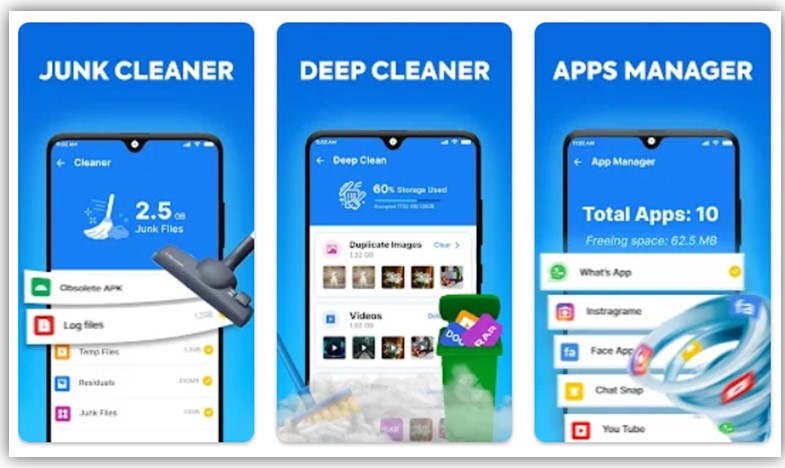 Aplikasi pembersih sampah android terbaik tanpa iklan