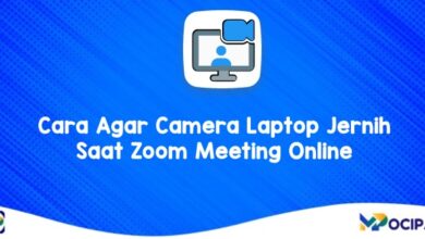 Cara Agar Camera Laptop Jernih Saat Zoom Meeting Online