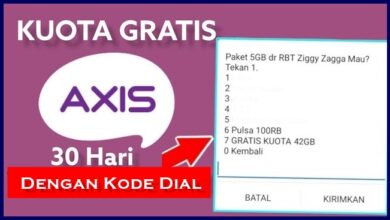 5 Cara Mendapatkan Kuota Gratis AXIS Tanpa Pulsa 2024 5 Cara Mendapatkan Kuota Gratis AXIS Tanpa Pulsa 2024