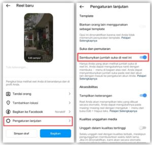 3 Cara Menyembunyikan Like Di Reels Instagram