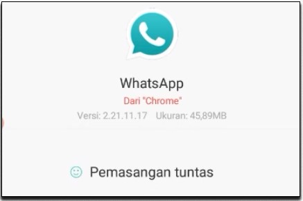 Memperbarui Lewat Menu Pengaturan Gb Whatsapp