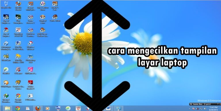 6 Cara Mengecilkan Tampilan Layar Laptop Windows 7 8 10 Dan 11