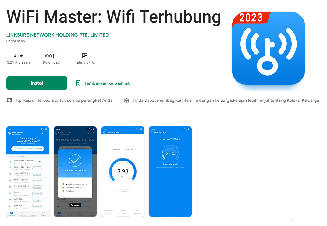 WiFi Master: Wifi Terhubung