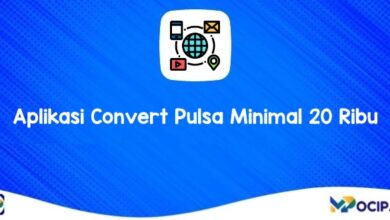 Aplikasi Convert Pulsa Minimal 20 Ribu