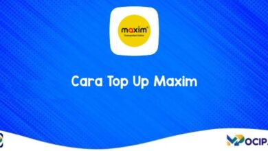 Cara Top Up Maxim