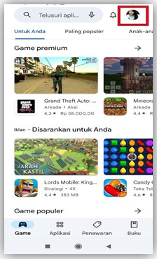 Cara melihat aplikasi yang pernah di download di play store
