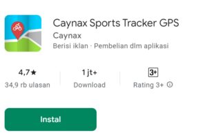 Caynax Sport Tracker