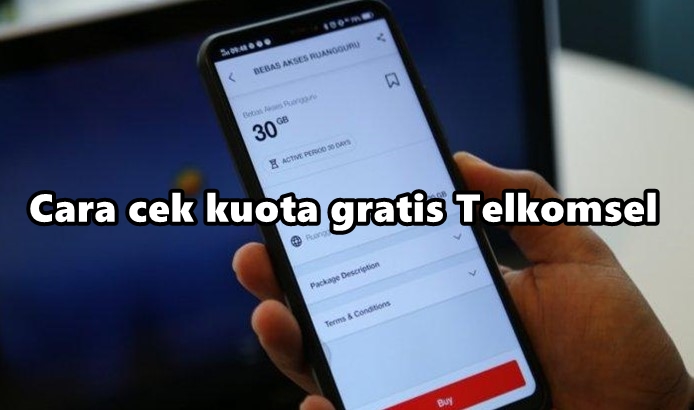 cara cek kuota gratis Telkomsel