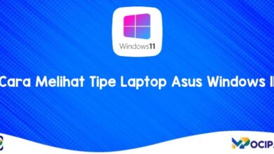 Cara Melihat Tipe Laptop Asus Windows 11