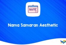 Nama Samaran Aesthetic