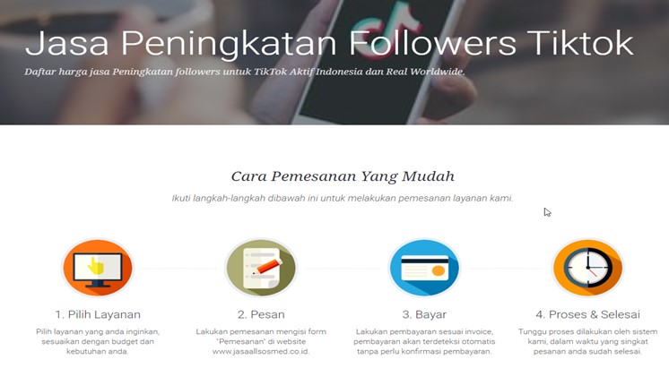 website jasa tambah followers di TikTok