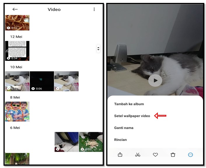 Cara membuat video menjadi wallpaper tanpa aplikasi