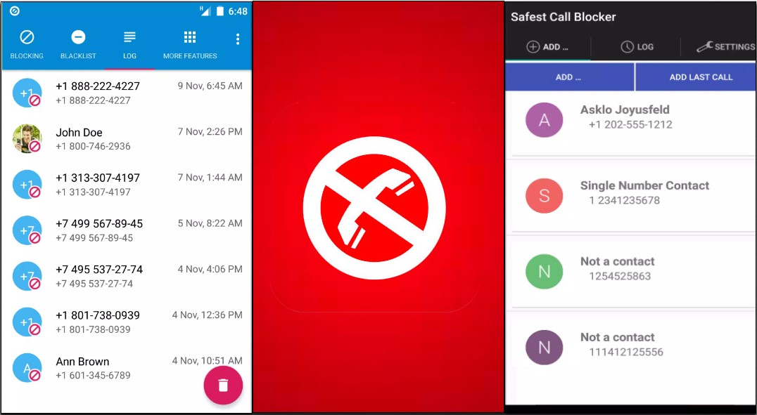 1. Menginstal Aplikasi Safest Call Blocker