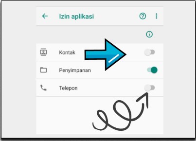 2. Memberikan Izin Pemasangan Aplikasi