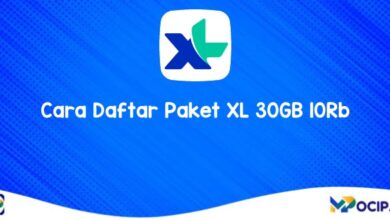 Cara Daftar Paket XL 30GB 10Rb