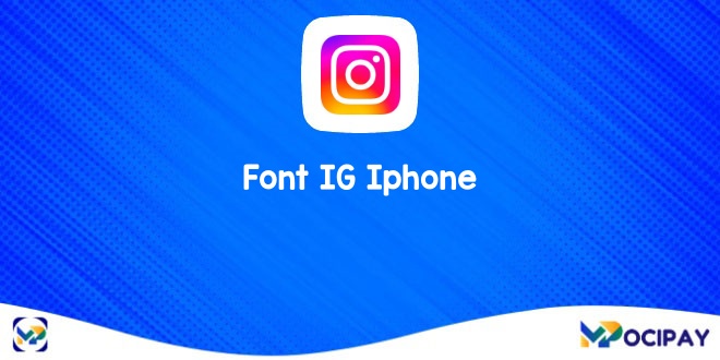 Font IG Iphone