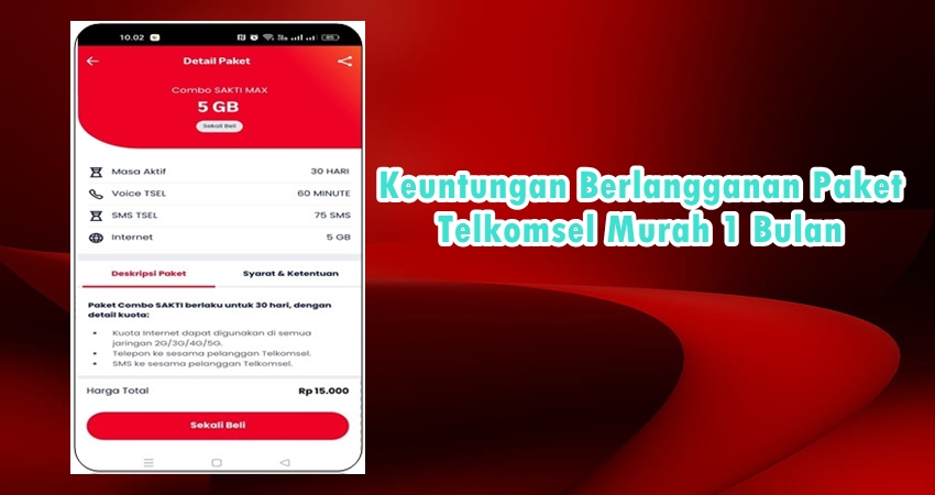 Keuntungan Berlangganan Paket Telkomsel Murah 1 Bulan