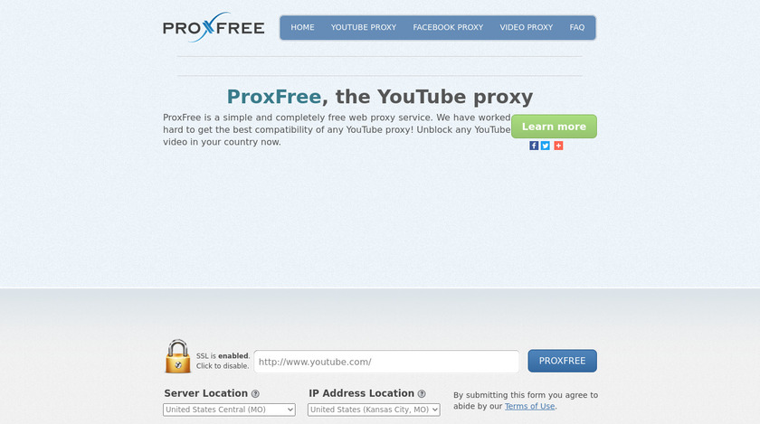 Rekomendasi Google Proxy Video Terbaik ProxFree