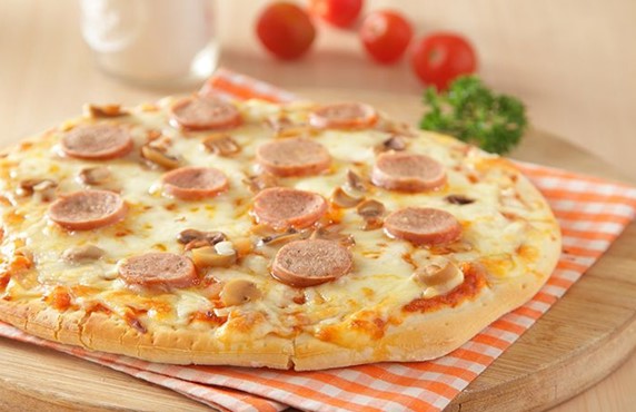 resep pizza sosis homemade