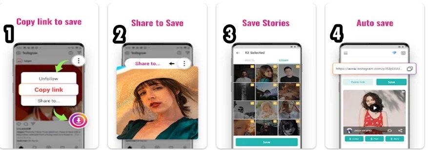 cara unduh Instagram story, reels, foto lewat aplikasi