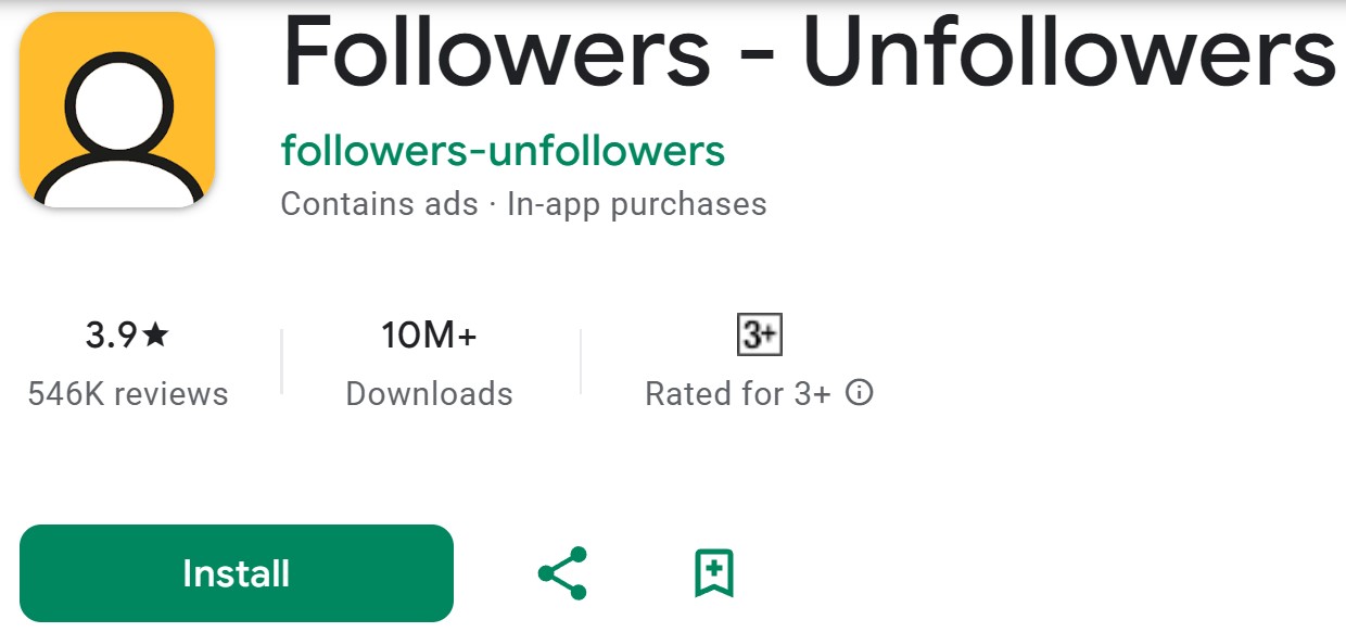 Aplikasi Followers-Unfollowers
