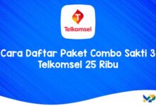 Cara Daftar Paket Combo Sakti Telkomsel 25 Ribu