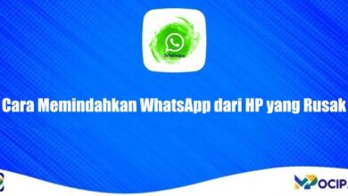 Cara Memindahkan WhatsApp dari HP yang Rusak
