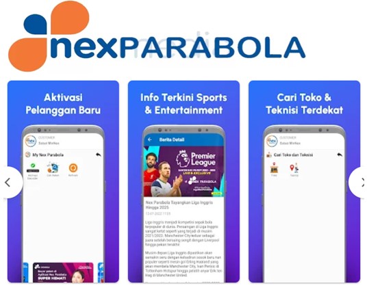 Daftar Paket Nex Parabola Terbaru 2023
