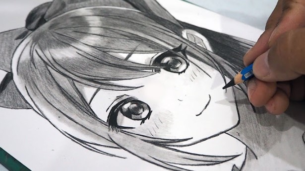 40 Gambar Anime Pensil Mudah Ditiru Untuk Pemula 6712