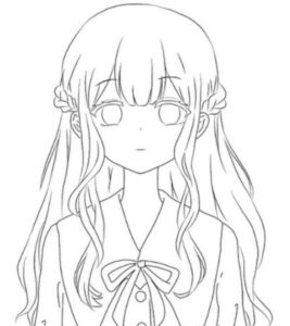 40+ Gambar Anime Pensil Mudah Ditiru untuk Pemula