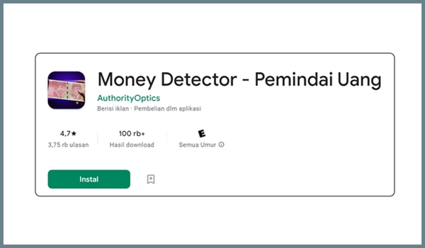 Money Detector - Pemindai Uang