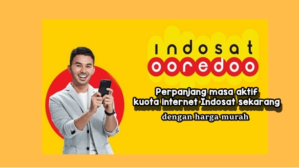 cara memperpanjang masa aktif kuota Indosat
