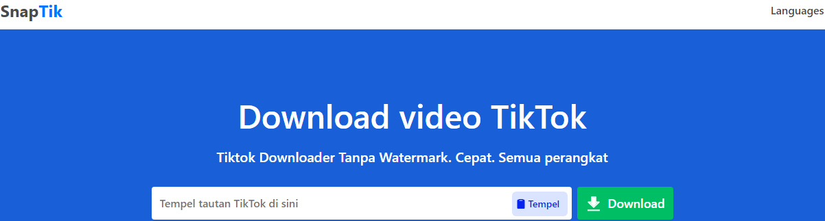 Cara Download Video Tiktok Tanpa Watermark Mudah dan Gratis