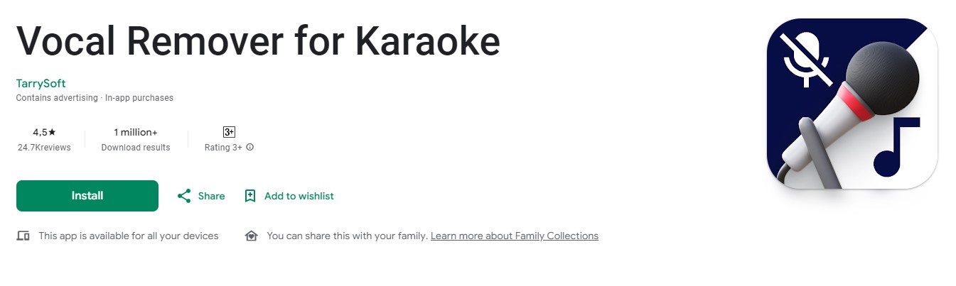 Vocal Remover for Karaoke