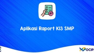 Aplikasi Raport K13 SMP