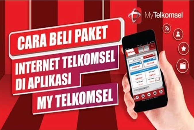 Beli Paket Internet Telkomsel Bulanan 50rb Via Aplikasi MyTelkomsel