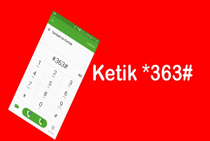 Beli Paket Internet Telkomsel Bulanan 50rb Via Dial *363#
