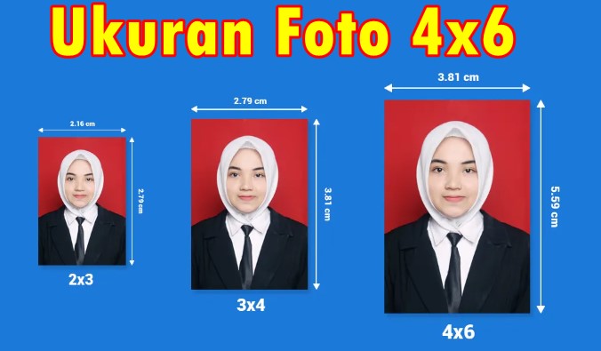 Berapa ukuran foto 4x6Berapa ukuran foto 4x6