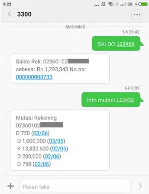 Cara Cek Bantuan Simpel Bri Lewat Hp di SMS Banking