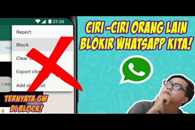 Ciri WhatsApp Yang Diblokir