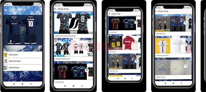 Rekomendasi Aplikasi Desain Jersey Futsal di Android dan iOS Terbaik 2023