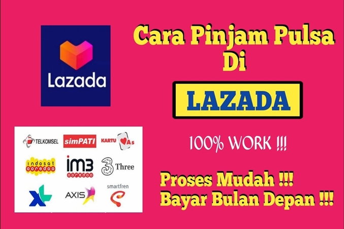 Melalui Aplikasi E-Commerce Lazada