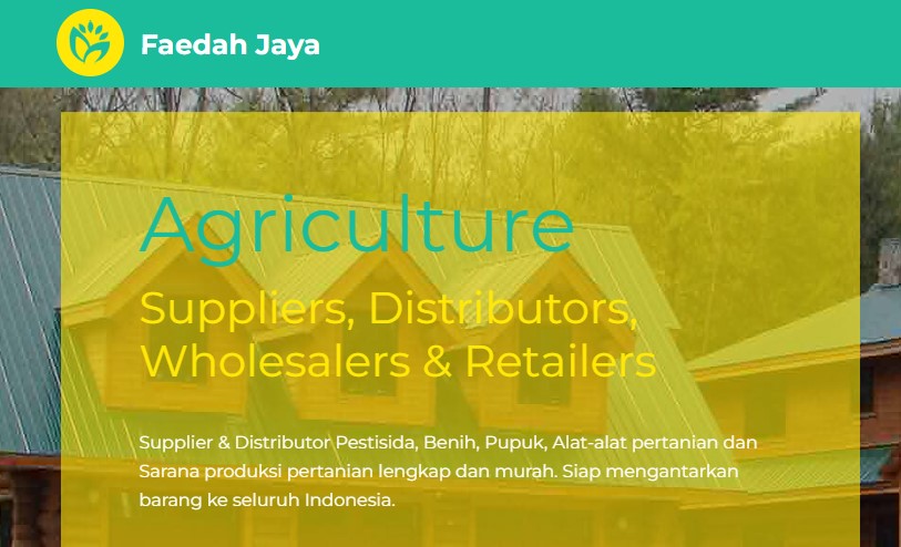 Distributor obat pertanian termurah (faedah jaya)