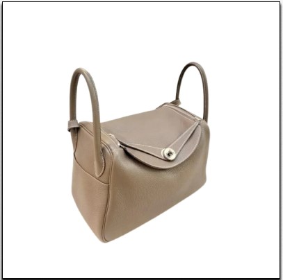 Hermes L30 Etoupe Clemence PHW#A