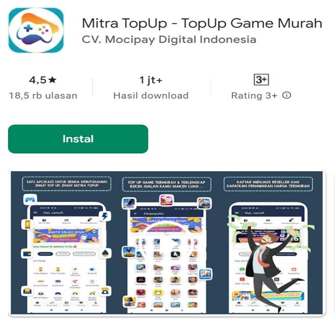 Mitra TopUp - TopUp Game Murah