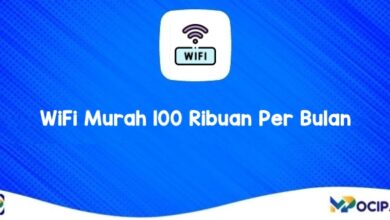 WiFi Murah 100 Ribuan Per Bulan